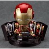 Nendoroid Iron Man 3 Iron Man Mark 42 Heroes Edition + Hall of Armor Sets (Non-scale ABS & PVC Painted Action Figure)