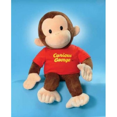Classic Curious George in Red Shirt 8" by Gund