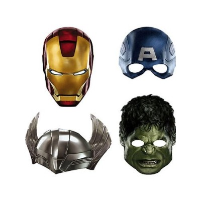 Avengers Paper Masks Child Accessory