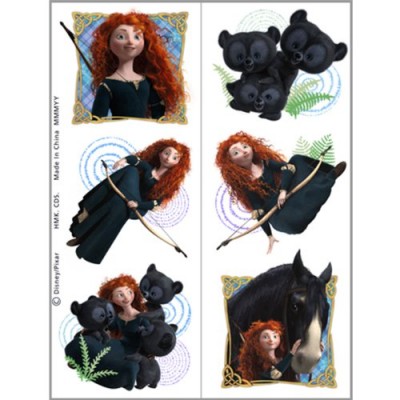 Disney Brave Tattoo Sheets (2) Party Accessory