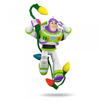 Disney/Pixar Toy Story Christmas Ornament Buzz in Lights Hallmark Keepsake Ornament