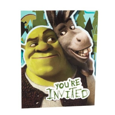 Hallmark Shrek Forever After Invitations - 8 ct