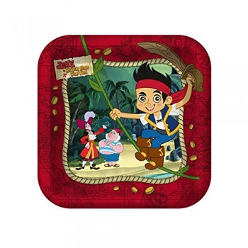 Jake and the Never Land Pirates Disney Birthday Party Dessert Plates