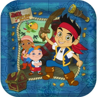 Jake and the Neverland Pirates Dinner Plates
