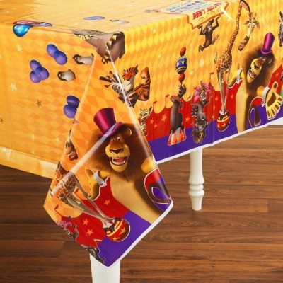 Madagascar 3 Plastic Tablecover Party Accessory