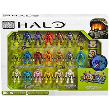 Mega Bloks, Halo, Exclusive Spartan Tribute Set (97520)