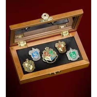 Harry Potter House Crest Pin Set