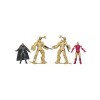 Iron Man 2 Movie Series Exclusive 3.75 Inch Action Figure 4Pack Fury of Combat Ground Assault Drone, Iron Man Mark VI, Ground Assault Drone Nick Fury