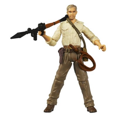 Kingdom of the Crystal Skull - Indiana Jones with Bazooka - 3-3/4 Inch Scale Action Figure