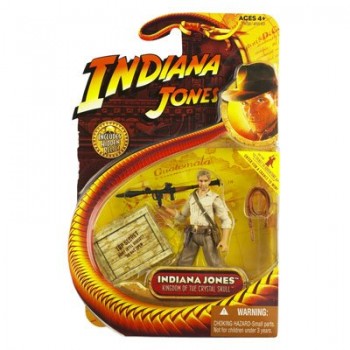 Kingdom of the Crystal Skull - Indiana Jones with Bazooka - 3-3/4 Inch Scale Action Figure