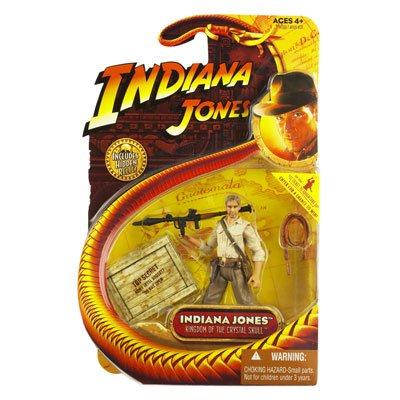 Kingdom of the Crystal Skull - Indiana Jones with Bazooka - 3-3/4 Inch Scale Action Figure