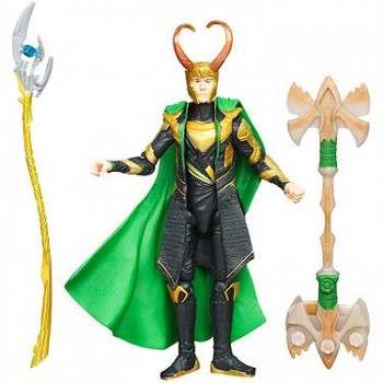 Marvel Avengers Movie 4 Inch Action Figure Cosmic Spear Loki