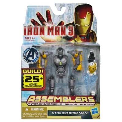 Marvel Iron Man 3 Assemblers Striker Iron Man Figure