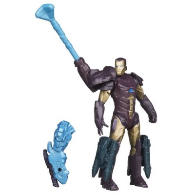 Marvel Iron Man 3 Avengers Initiative Assemblers Interchangeable Armor System Stealth Tech Iron Man Figure