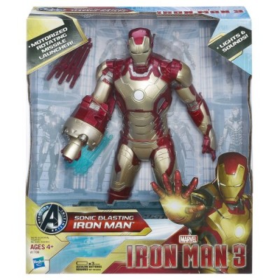 Marvel Iron Man 3 Sonic Blasting Action Figure