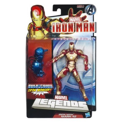 Marvel Iron Man Marvel Legends Iron Man Mark 42 Figure 6 Inches
