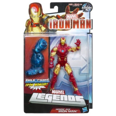 Marvel Legends Heroic Age Iron Man Figure 6 Inches