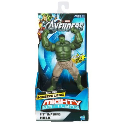 Marvel The Avengers Mighty Battlers Fist Smashing Hulk Figure