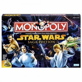 Monopoly Game Star Wars Saga Edition