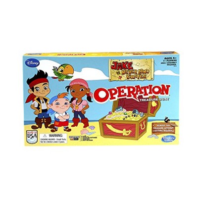 Operation Game Treasure Hunt Jake and the Neverland Pirates Edition