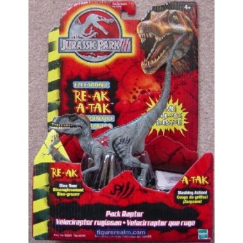Pack Raptor from Jurassic Park III Electronic RE-AK A-TAK Action Figure