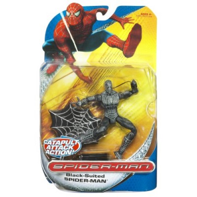 Spiderman Classic Trilogy Heroes Action Figures - Black Suited Spiderman 2