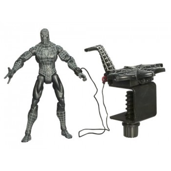 Spiderman Classic Trilogy Heroes Action Figures - Black Suited Spiderman 2