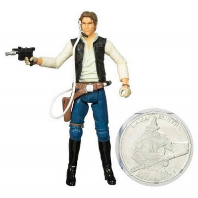 Star Wars 30th Anniversary 3.75" HAN SOLO Basic figure with Coin #11