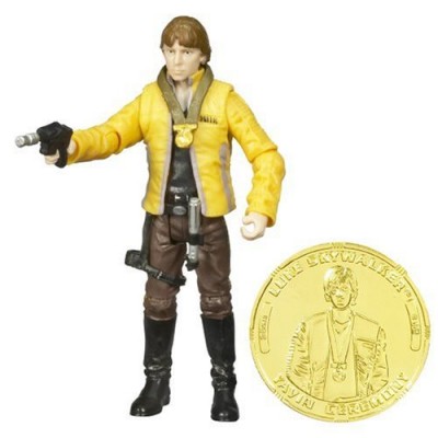 Star Wars 30th Anniversary LUKE SKYWALKER CEREMONIAL Action Figure with Coin #12