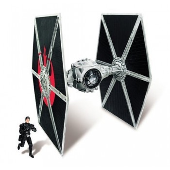 Star Wars Ecliptic Evader Droid Series Pirate Version Tie Fighter with Hobbie Klivian Action Figure