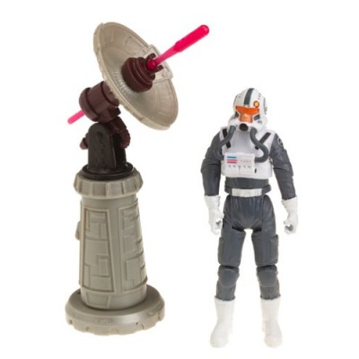 Star Wars Episode III 3 Revenge of the Sith CLONE PILOT TROOPER With Firing Cannon Figure #34