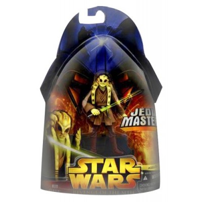 Star Wars Episode III 3 Revenge of the Sith KIT FISTO Jedi Master Figure #22