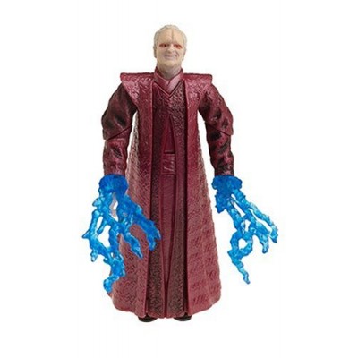 Star Wars Episode III 3 Revenge of the Sith PALPATINE Lightsaber Attack Figure 35