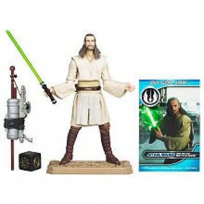 Star Wars: Movie Legends 2012 Episode I The Phantom Menace 3.75 inch Qui - Gon Action Figure