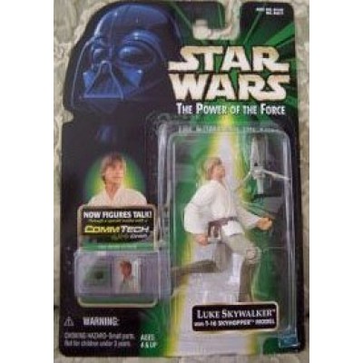 Star Wars: Power of the Force CommTech Luke Skywalker Action Figure