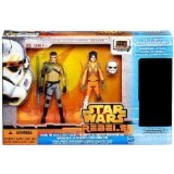 Star Wars, Rebels, Exclusive Mission Series Action Figures Set, Reveal the Rebels: Jedi (Kanan Jarrus, Ezra Bridger, and Obi-Wan Kenobi), 3-Pack, 3...