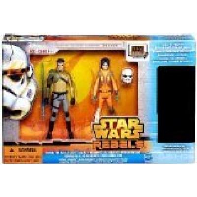 Star Wars, Rebels, Exclusive Mission Series Action Figures Set, Reveal the Rebels: Jedi (Kanan Jarrus, Ezra Bridger, and Obi-Wan Kenobi), 3-Pack, 3...