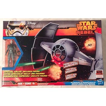 Star Wars Rebels Inquisitors Tie Advanced Prototype Vehicle with Bonus Figure Inquisitor