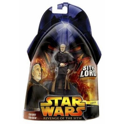 Star Wars Revenge of the Sith Count Dooku Sith Lord 4 1/2" Action Figure