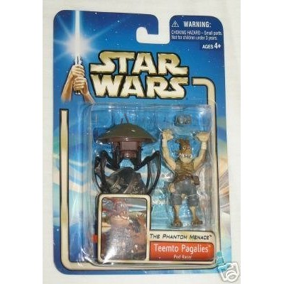 Star Wars The Phantom Menace Teemto Pagalies Pod Racer Action Figure