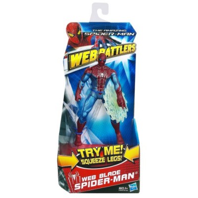 The Amazing Spider-Man Web Battlers Web Blade Spider-Man Figure