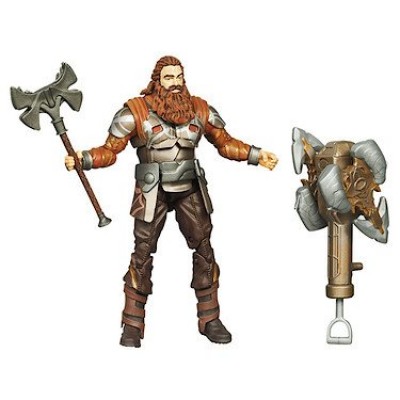 Thor: The Mighty Avenger Action Figure #10 Ram Smash Volstagg 3.75