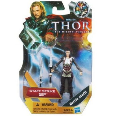 Thor: The Mighty Avenger Action Figure #16 Staff Strike Sif 3.75 Inch