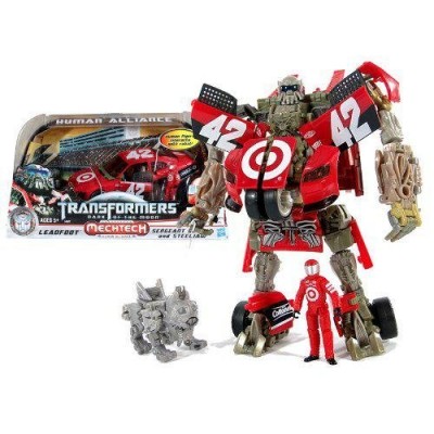 Transformers 3 Dark of the Moon Exclusive Human Alliance Leadfoot with Sergeant Detour Steeljaw