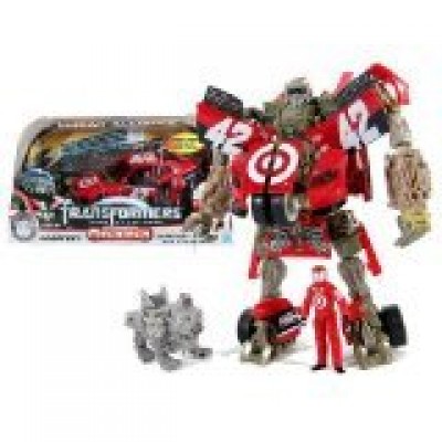 Transformers 3 Dark of the Moon Exclusive Human Alliance Leadfoot with Sergeant Detour Steeljaw