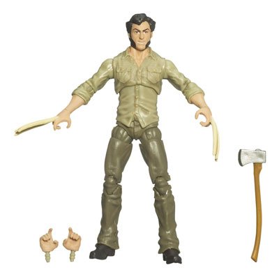X-Men Origins Wolverine Movie Series 3 3/4 Inch Action Figure Logan with Bone Claws