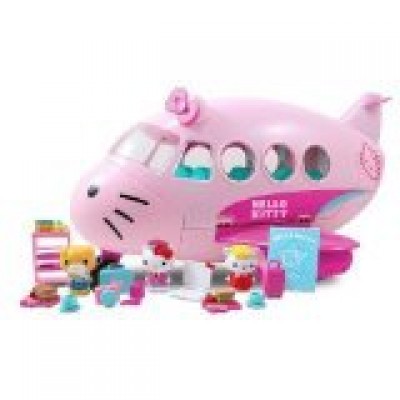 Hello Kitty Jet Plane Airlines Playset