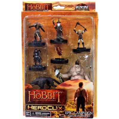 Neca Wizkids HeroClix - The Hobbit: UJ An Unexpected Journey - Epic Campaign Starter Set