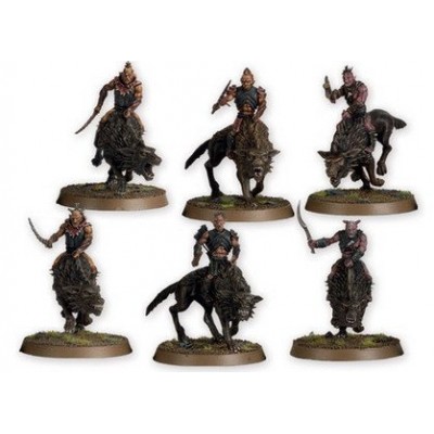 Citadel Games Workshop the Hobbit an Unexpected Journey Strategy Battle Game Hunter Orcs on Fell Wargs