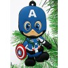 Comic Book Holiday Super Hero Christmas Ornament Set - Unique Shatterproof Plastic Design
